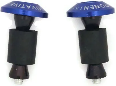 Produktbild von Lenker-Antivibrationsgewichte Blau für Honda Kawasaki Yamaha Suzuki
