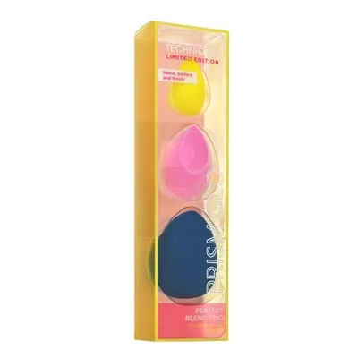 Produktbild von Real Techniques Prisma Glo Schwamm Set Perfect Blend Trio houbička na Make-up