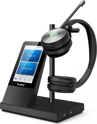 Produktbild von Yealink WH66 Dual UC, Kabellos, Büro/Callcenter, 20 - 20000 Hz, 127 g, Kopfhörer, Schwarz