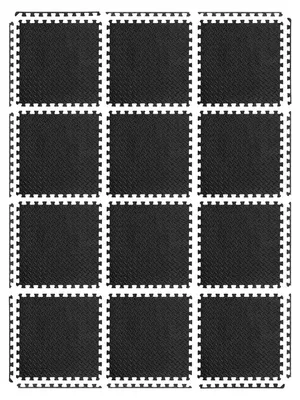 Imagen del producto de Paneles de suelo para gimnasio, entrelazables, para uso doméstico