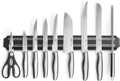 Produktbild von Famanu Messerset 9-teilig - Edelstahl