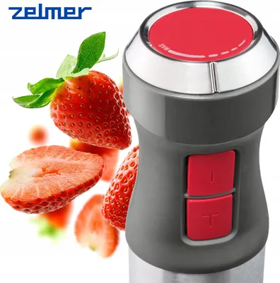 Immagine prodotto di Zelmer ZHB4650 VARIO 0,7 L Frullatore a immersione 1400 W Metallico, Rosso