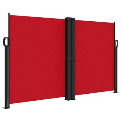 Produktbild von vidaXL Seitenmarkise Ausziehbar Rot 140x600 cm