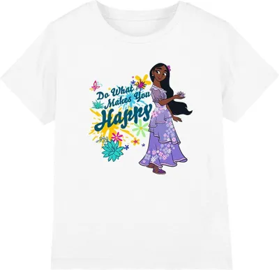 Produktbild von Encanto - "Do What Makes You Happy" T-Shirt für Kinder TV4479 (104) (Weiß)