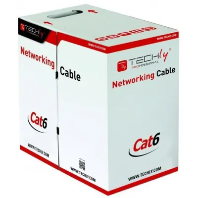 Immagine prodotto di Cat6 UTP LSZH Twisted Pair Cable Wire Copper 305m Grey