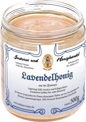 Produktbild von Lavendelhonig 500g | aus der Provence Frankreichs