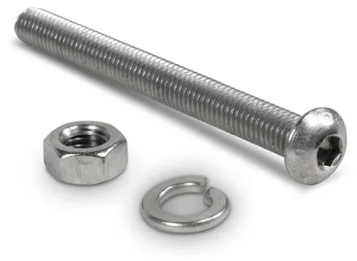 Produktbild von V2A Schrauben (2 Stk.) für Leiterstufen von Hochbeckenleiter