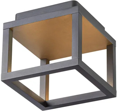 Immagine prodotto di QUADRULO CL, plafoniera LED per esterni antracite