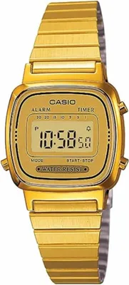 Produktbild von Casio LA670WGA-9 Armbanduhr Damen gold