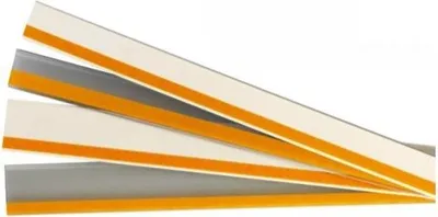 Produktbild von Selbstklebende Preisschiene 988x38mm mit transparentem Schaumstoffband