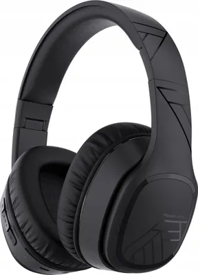 Obrázok produktu pre Slúchadlá Bluetooth PowerLocus P7 Black Over-Ear Mikrofon AUX BT 50h