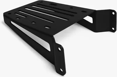 Image de Porte-bagages/pont pour # Sissy Bar acier inoxydable noir