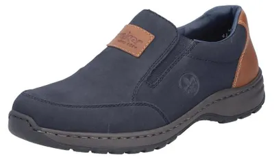 Productafbeelding van Rieker heren slippers, model 03354-15, blauw, maat 40
