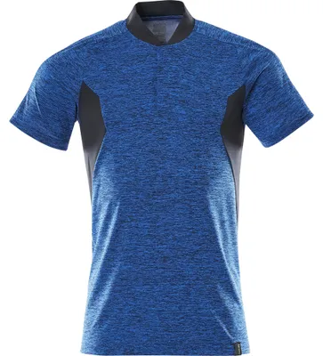 Produktbild von Mascot MASCOT® ACCELERATE Poloshirt Coolmax (Polyesterfasern) 18083-801-91010 Gr. 5XL azurblau/schwarzblau