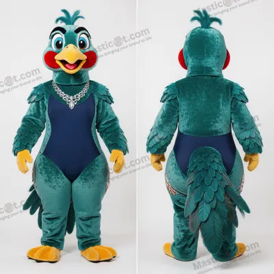 Image de Costume MASTICOT de faisan bleu-vert