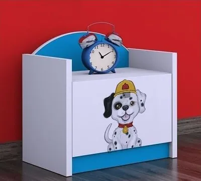 Immagine prodotto di BDW comodino camera dei bambini, supercani, comodino, blu