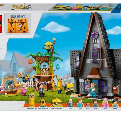 Image de LEGO Les Minions et la villa de la famille de Gru