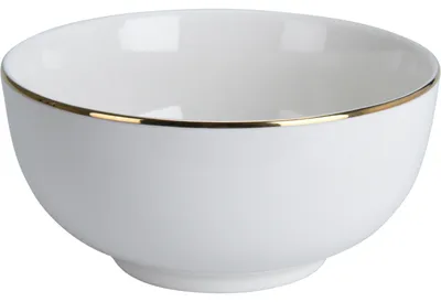 Produktbild von Excellent Houseware | Schüssel - Ø14 cm - 480 ml - Porzellanschüssel, Salatschüssel, Küchenschüssel, Servierschale, Schüsseln