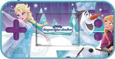 Immagine prodotto di Console portatile, 150 giochi, display LCD a colori da 2,5", Cyber Arcade LEXIBOOK, Frozen Elsa Anna Olaf Giochi