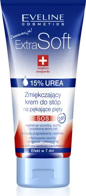Produktbild von Eveline Cosmetics Extra Soft – feuchtigkeitsspendende, beruhigende Fußcreme