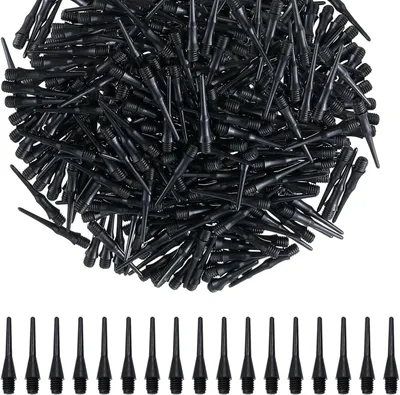 Produktbild von Dartspitzen aus Kunststoff, 200 Stück, Soft 2BA, Ersatzspitzen für Darts