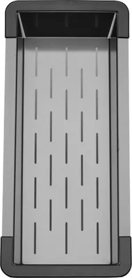 Produktbild von REGINOX R39175 Restebecken NEW YORK Gun Metal II / Edelstahl PVD-Beschichtung / Abtropfschale