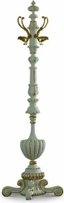 Produktbild von Casa Padrino Luxus Barock Garderobenständer Elfenbein / Gold H. 182 cm - Barock Möbel -  Italy