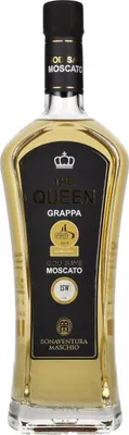 Produktbild von Bonaventura Maschio THE QUEEN Grappa 38% Vol. 0,7l