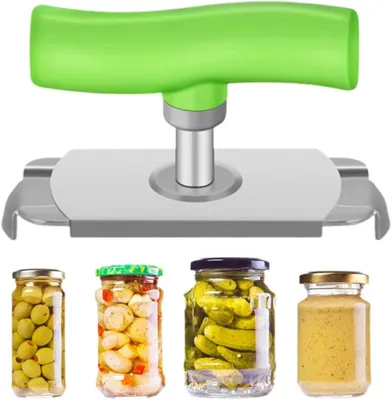 Produktbild von Twist-Open Glasöffner verstellbar Deckelöffner Edelstahl ideal für schwache Hände, H0289