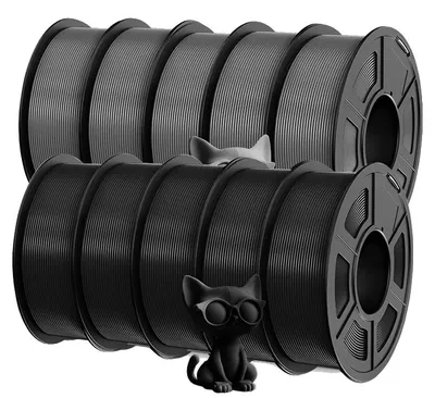 Image de Filament pour imprimante 3D, haute résistance, multicolore, PLA PLUS 5BK5GY