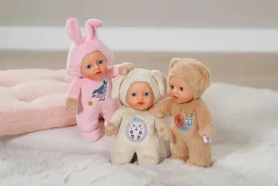 Zdjęcie produktu dla Zapf BABY born for babies Cutie 3 ass. 18cm, Lalka