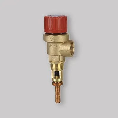 Obrázek produktu pro Dvojitý bezpečnostní ventil pro teplotu a tlak 3/4" – 6 barů