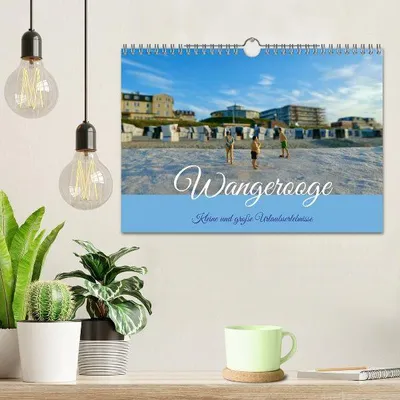 Produktbild von Wangerooge - kleine und große Urlaubserlebnisse (Wandkalender 2026 DIN A4 quer), CALVENDO Monatskalender