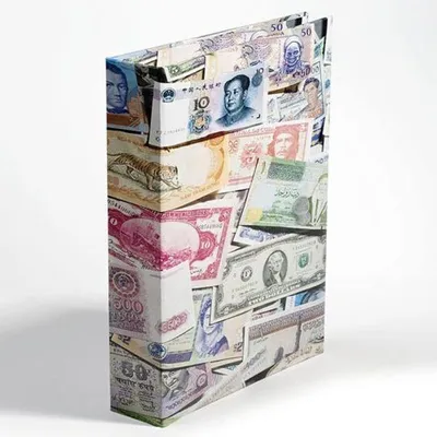 Produktbild von Banknotenalbum BILLS mit 100 festeingebundenen Hüllen