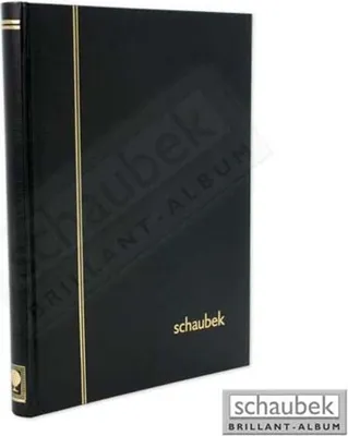 Produktbild von Schaubek E5050/5 Einsteckbuch schwarz, 230 mm x 310 mm 32 Seiten weiß