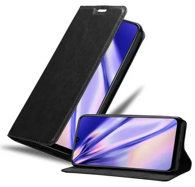 Produktbild von Cadorabo Hülle für Samsung Galaxy M31 Schutz Hülle in Schwarz Handyhülle Etui Case Cover Magnetverschluss