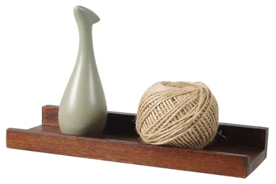 Immagine prodotto di Mensola da parete di 30 cm in legno di noce