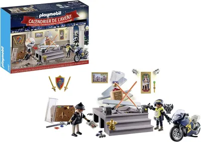Productafbeelding van Adventskalender politie museumdiefstal - Speelgoed voor kinderen vanaf 4 jaar