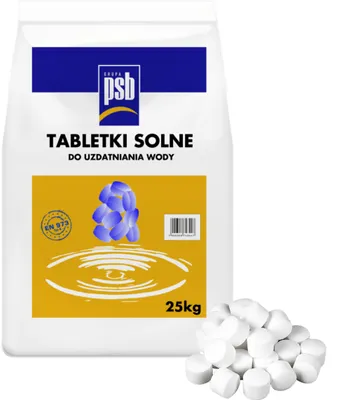 Zdjęcie produktu dla Tabletki solne sól 25 kg zmiękczacz wody