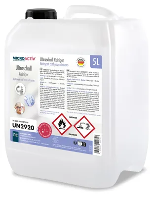 Produktbild von 5 L Microactiv® Ultraschallreiniger - Reinigungsmittel für Ultraschallbad