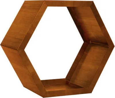 Produktbild von HOME DELUXE - Rost Holzlege - Antares - 3er Set - 80 x 92 x 43 cm, wetterbeständig, edle Rostoptik I Holzlager Feuerschale