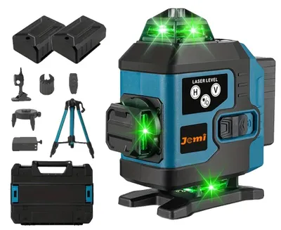 Immagine prodotto di Livella laser, portata 360°, display intuitivo, 16 linee, alimentazione a batteria