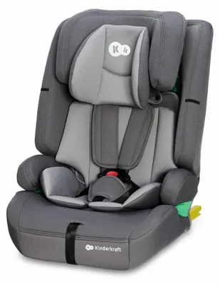 Immagine prodotto di Seggiolino auto Kinderkraft SAFETY FIX 2 i-Size, grigio, con schiuma memory, 9-36 kg