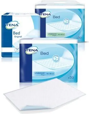Produktbild von Bettschutzeinlage TENA BedSuper 60x60cm(4x30Stk)