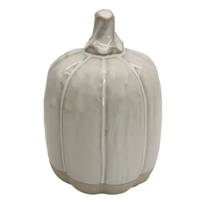 Produktbild von Clayre & Eef Dekoration Kürbis 15 cm Beige Porzellan