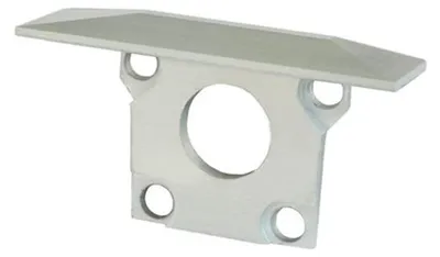 Produktbild von Barthelme Alu-T-Profil Endkappe kurz mit Loch 8.5mm 62399606