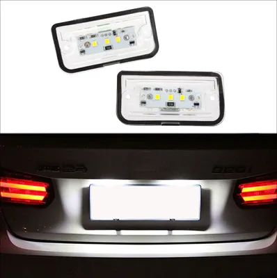 Produktbild von LED PREMIUM Kennzeichenbeleuchtung für Mercedes W203 CLK A209 C209 SL R230 R199