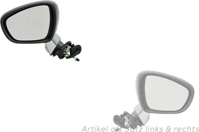 Obrázok produktu pre Vonkajšie zrkadlá vhodné pre Citroën C3 DS3 11/09 – sada ľavé a pravé, základný model. 00008154AV 8154AV 00008154AW 8154AW Johns