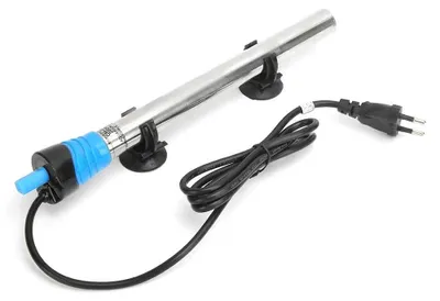 Produktbild von Aquariumheizer Edelstahl, 50W, mit Saugnapf, für konstante Temperatur