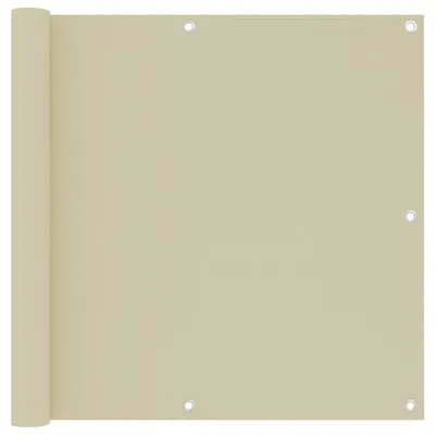 Immagine prodotto di Schermo privacy per balcone crema 90x300 cm Tessuto Oxford